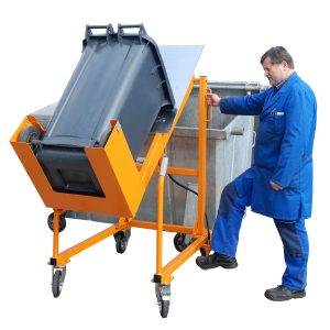Hebevorrichtung BAUER MK120 für Mülltonnen 80-120 kg